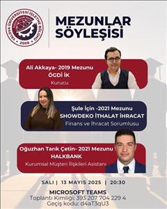 Mezunlar Söyleşisi