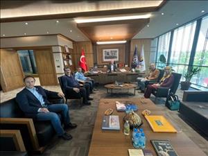 Department of Business Administration visited Cemil DEMİRYÜREK, Chairman of the Board of Yalova Chamber of Commerce and Industry